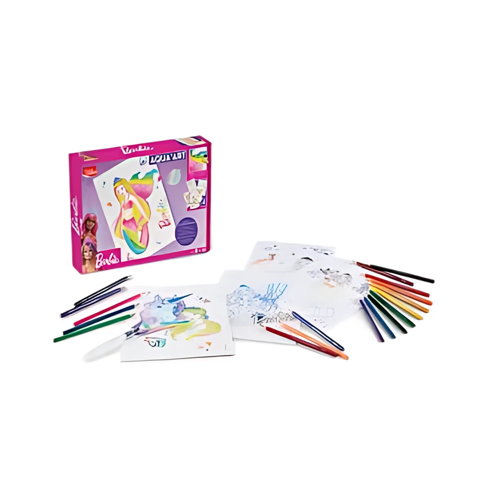 KIT MAPED PARA COLOREAR AQUA ART BARBIE (907063)