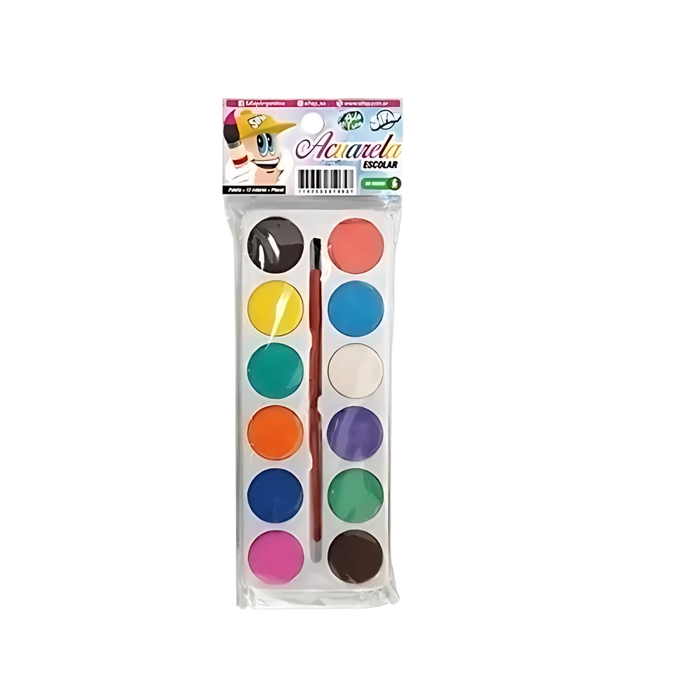 ACUARELA SIFAP X 12 COLORES (906104)