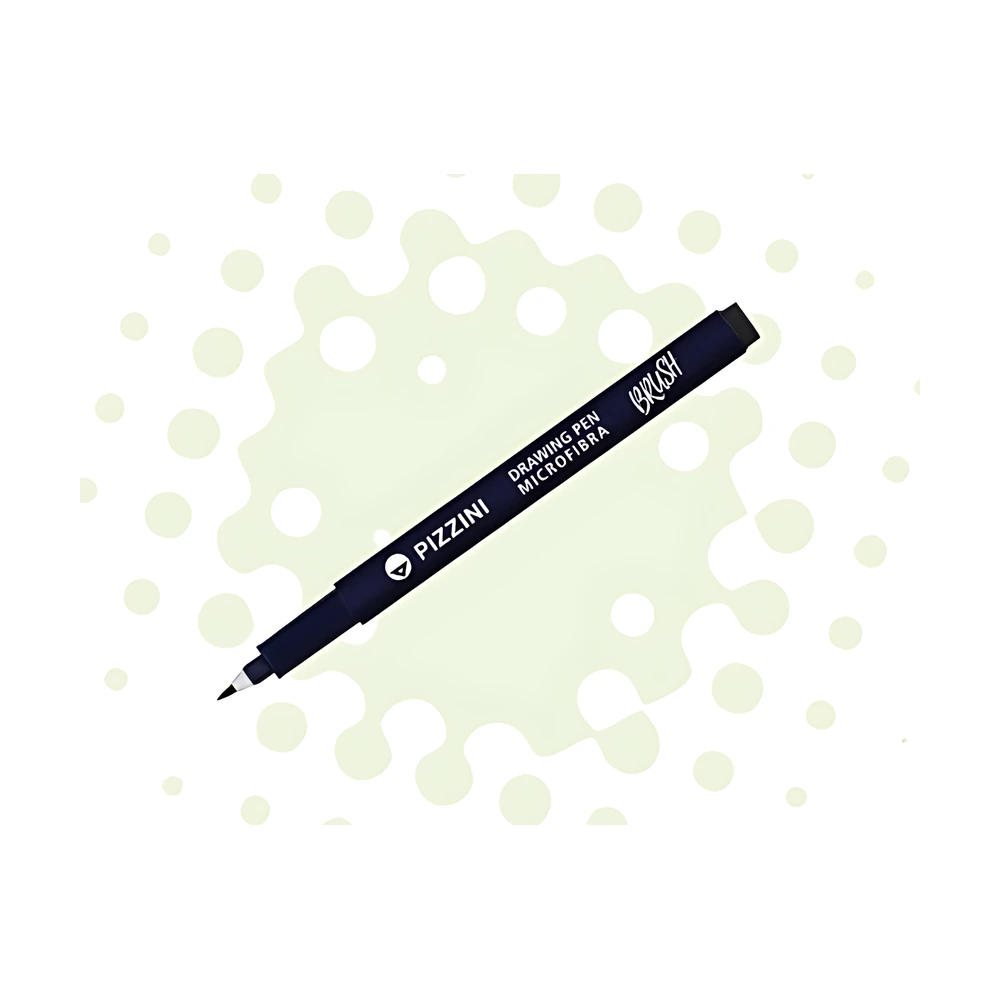 MARCADOR PIZZINI MICROFIBRA DRAWING PEN BRUSH X12U (DPBRUSH)