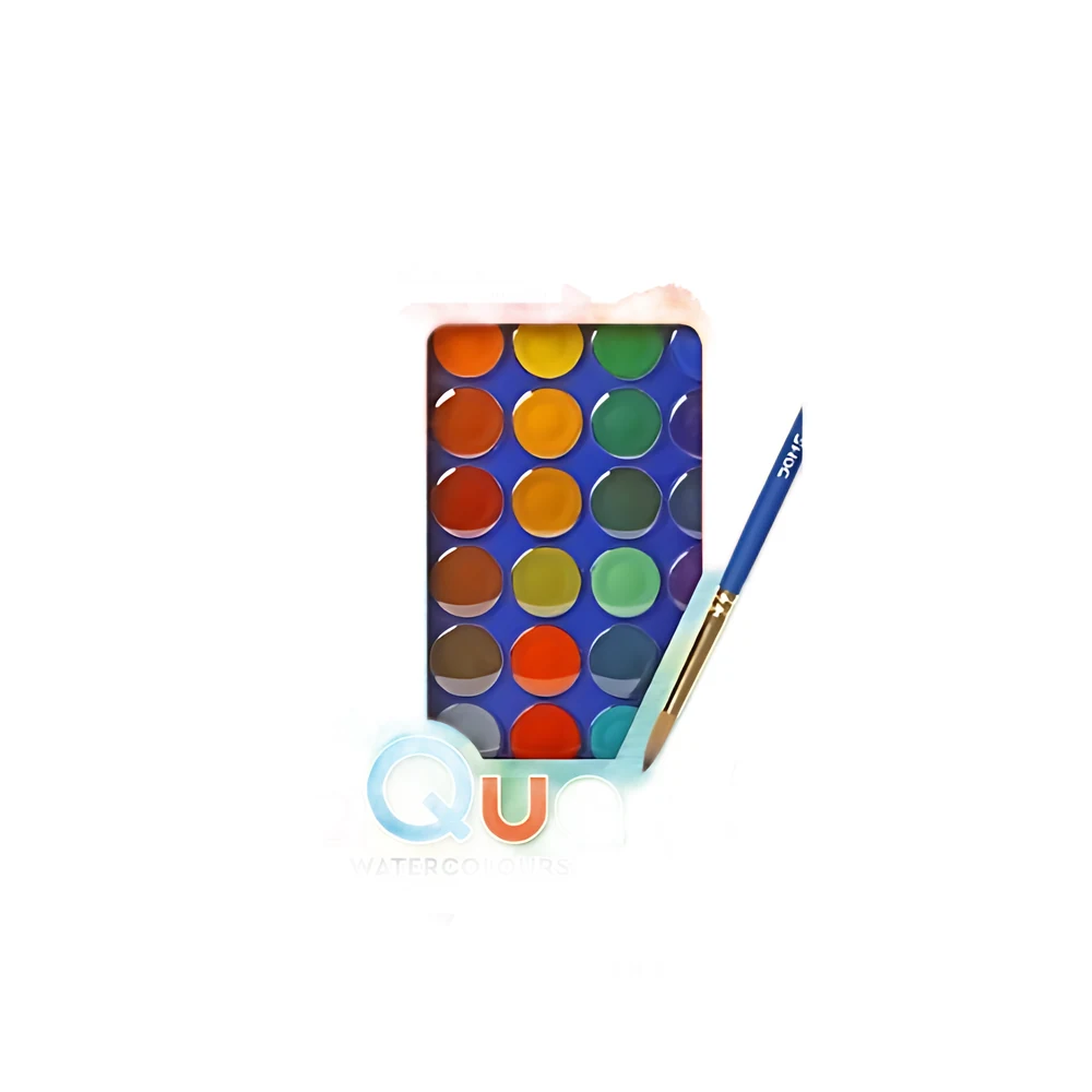 ACUARELA DOMS AQUA X36 COLORES ESTUCHE + PINCEL (N80556)