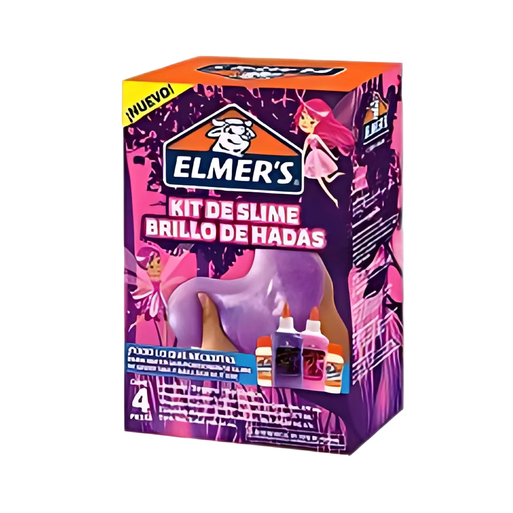 KIT ELMERS SLIME BRILLO DE HADAS X4 PIEZAS (2190606)