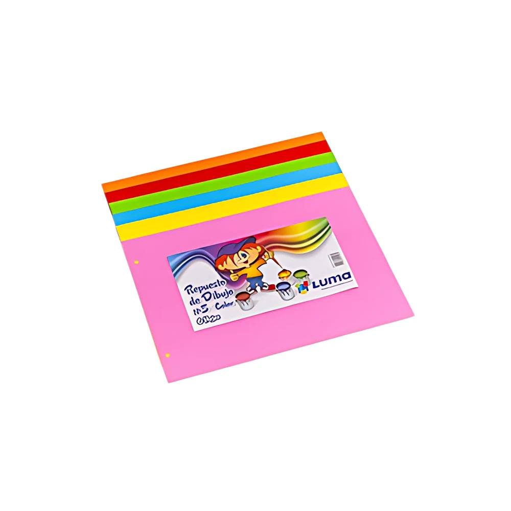 REPUESTO DE DIBUJO LUMA N°5 COLOR 6 HJS (80-51)