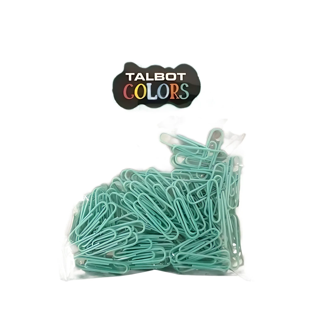 TALBOT PASTEL CLIPS 33MM OPP X100U. (3827)