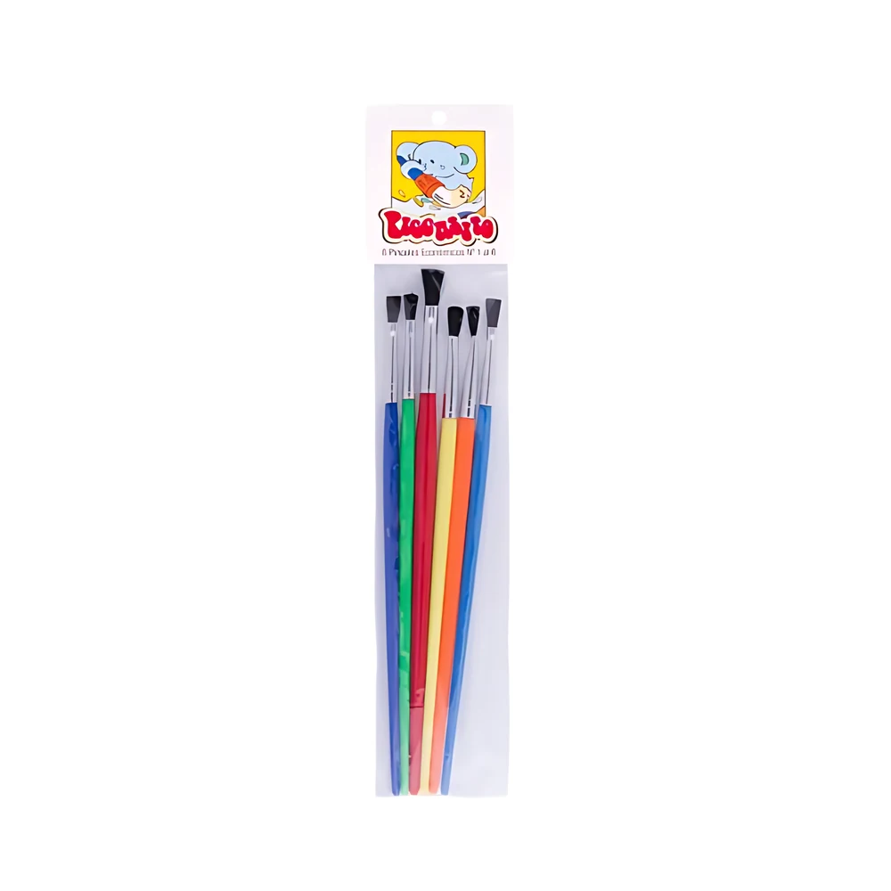 PINCEL LAMA PLASTICO ECONOMICO 1 AL 6 (B2106)