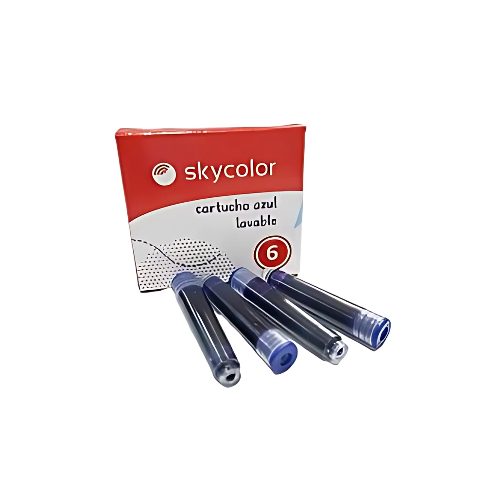 CARTUCHO SKYCOLOR X6U AZUL (JJ20311-INK)