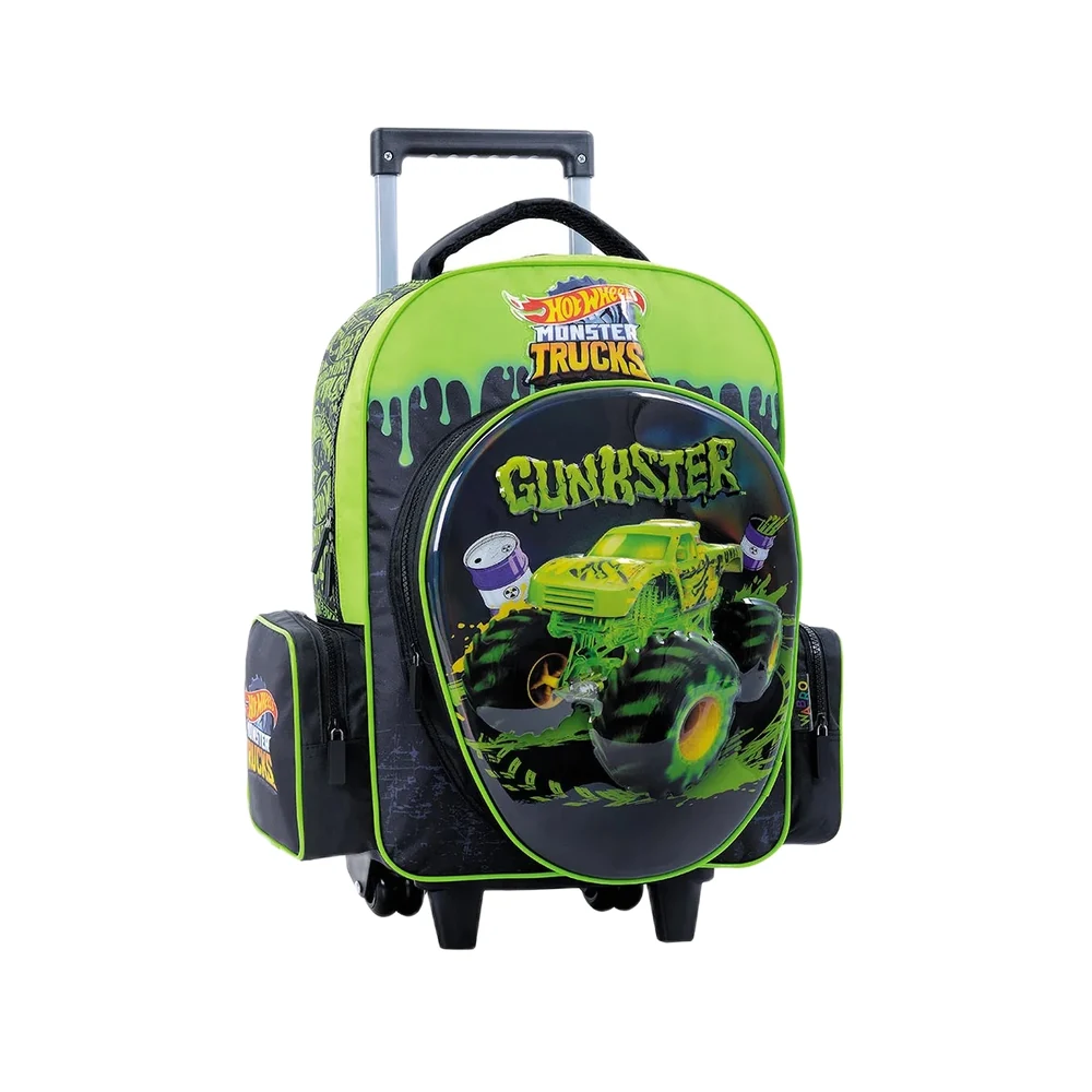 MOCHILA WABRO HOT WHEELS GUNKSTER TERMOFORMADA C/R 17″ (75125)