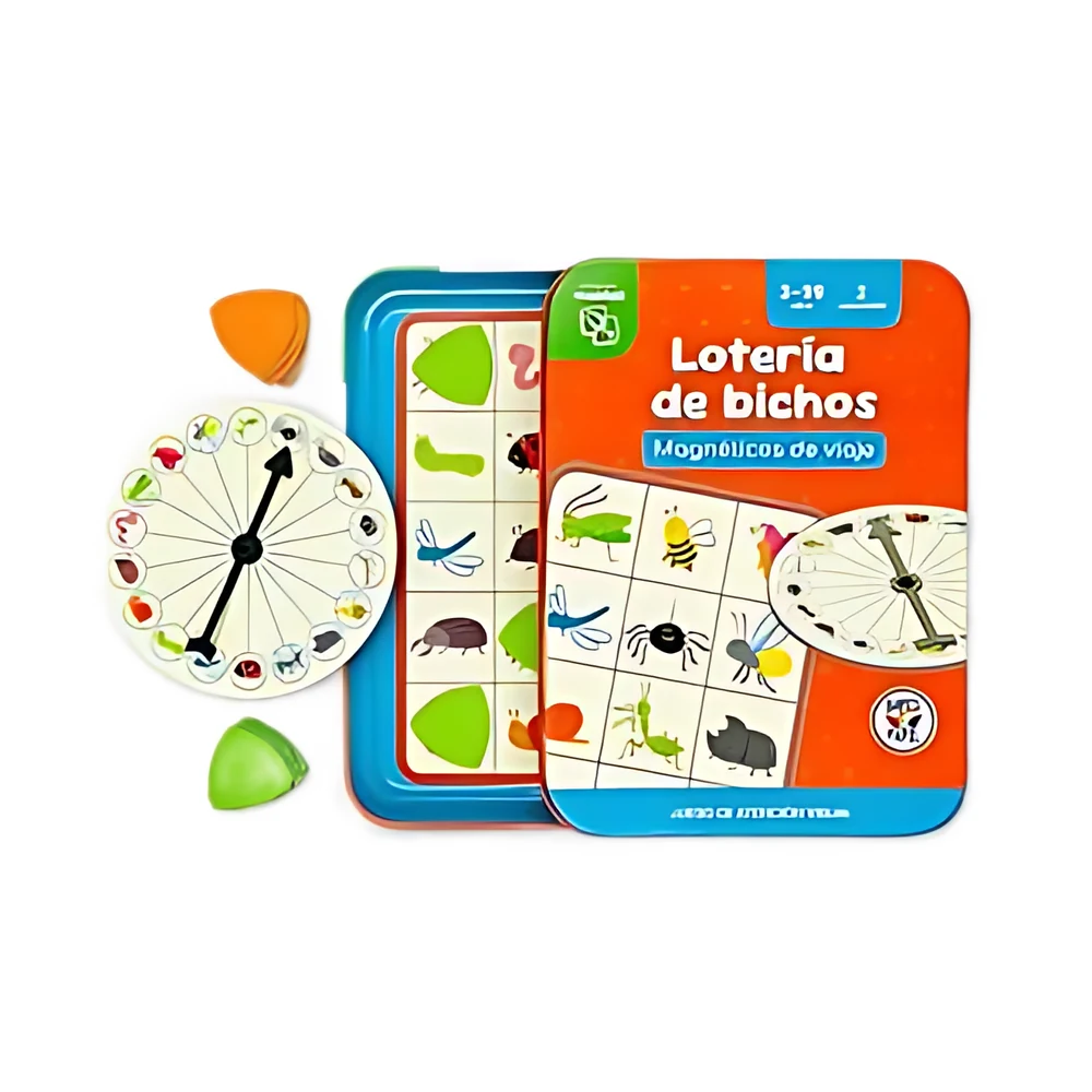JUEGO MAGNETICO BARCO DE PAPEL LOTERIA DE BICHOS (786071079076)