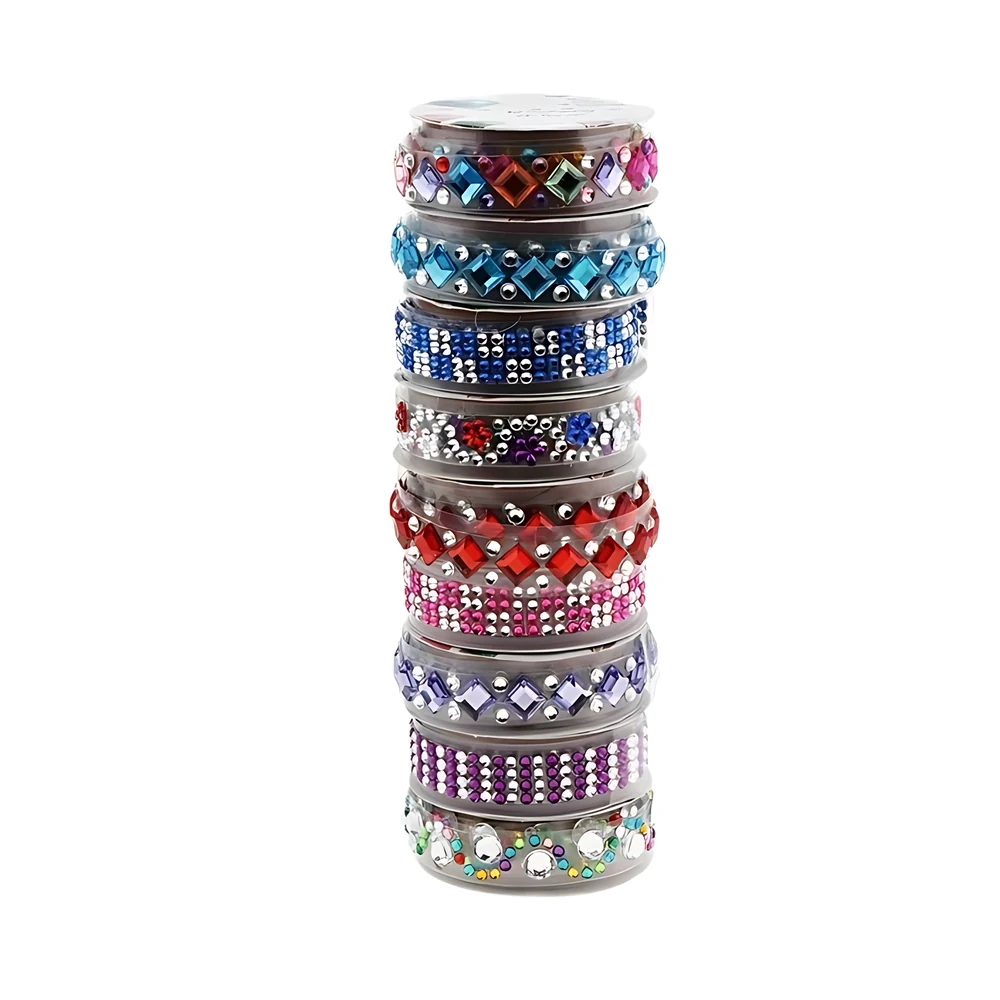 WASHI TAPE MULTIPAPER TRANSPARENTE C/STRASS X12U C/U (24-355)