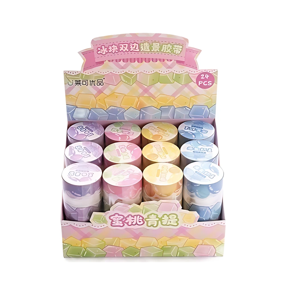 WASHI TAPE MULTIPAPER 5CM X 2M EN DOS TRAMOS (24-260)