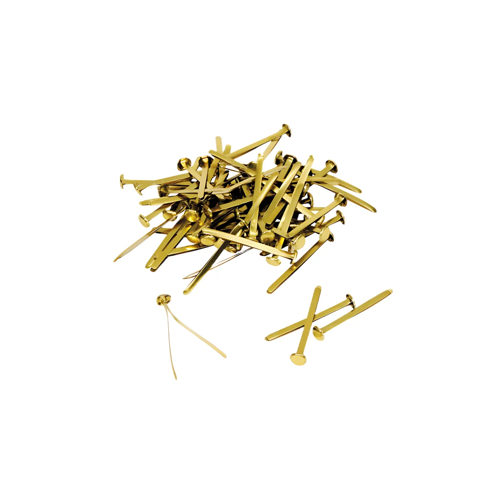 BROCHES LIGGOTRADE DORADOS MARIPOSA Nº10 DE 50 mm (230-0180)