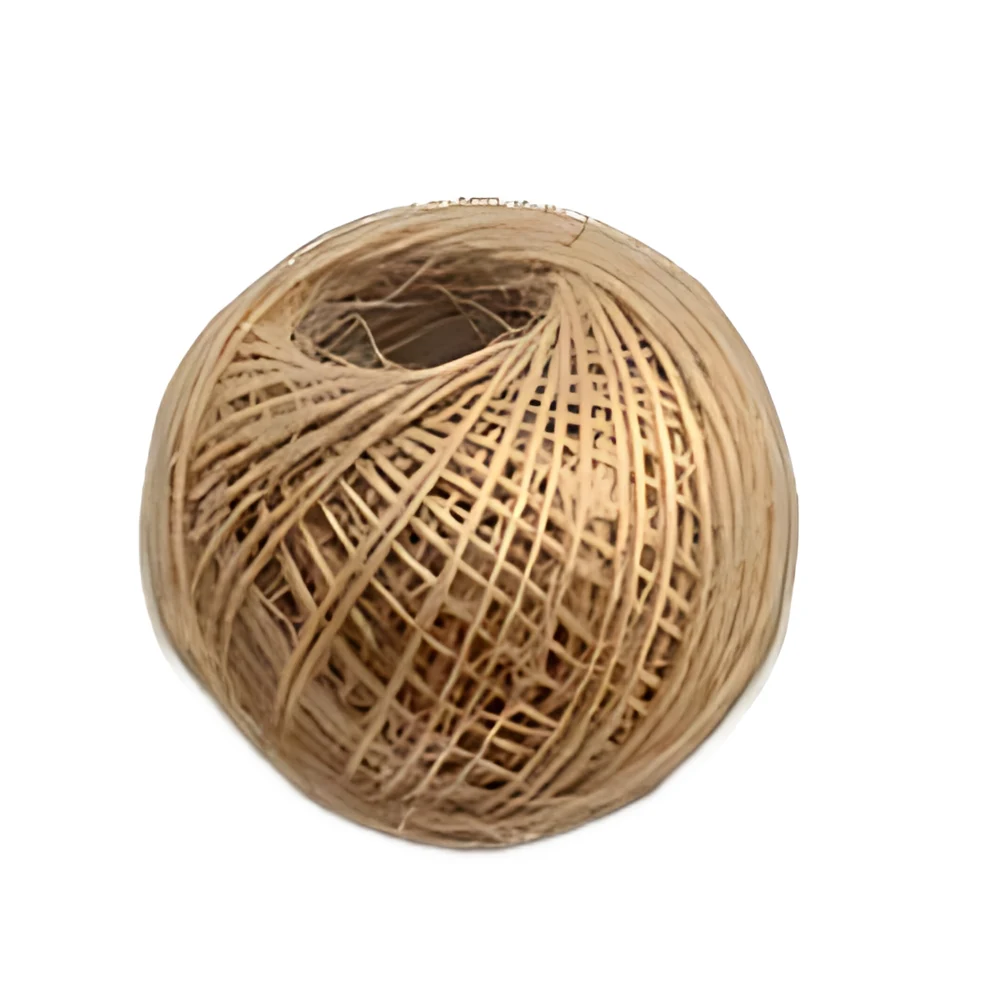 HILO ECOTEX SISAL NATURAL 15 MTS GRUESO OVILLOS CHICOS X 10U. (101)