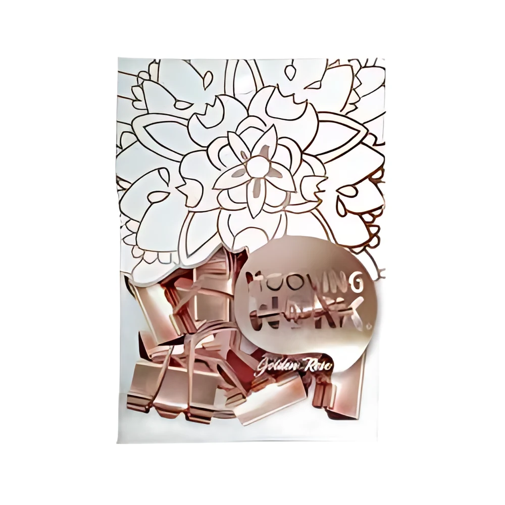 BINDER MOOVING GOLDEN ROSE 25MM X 6U (2020201GR)