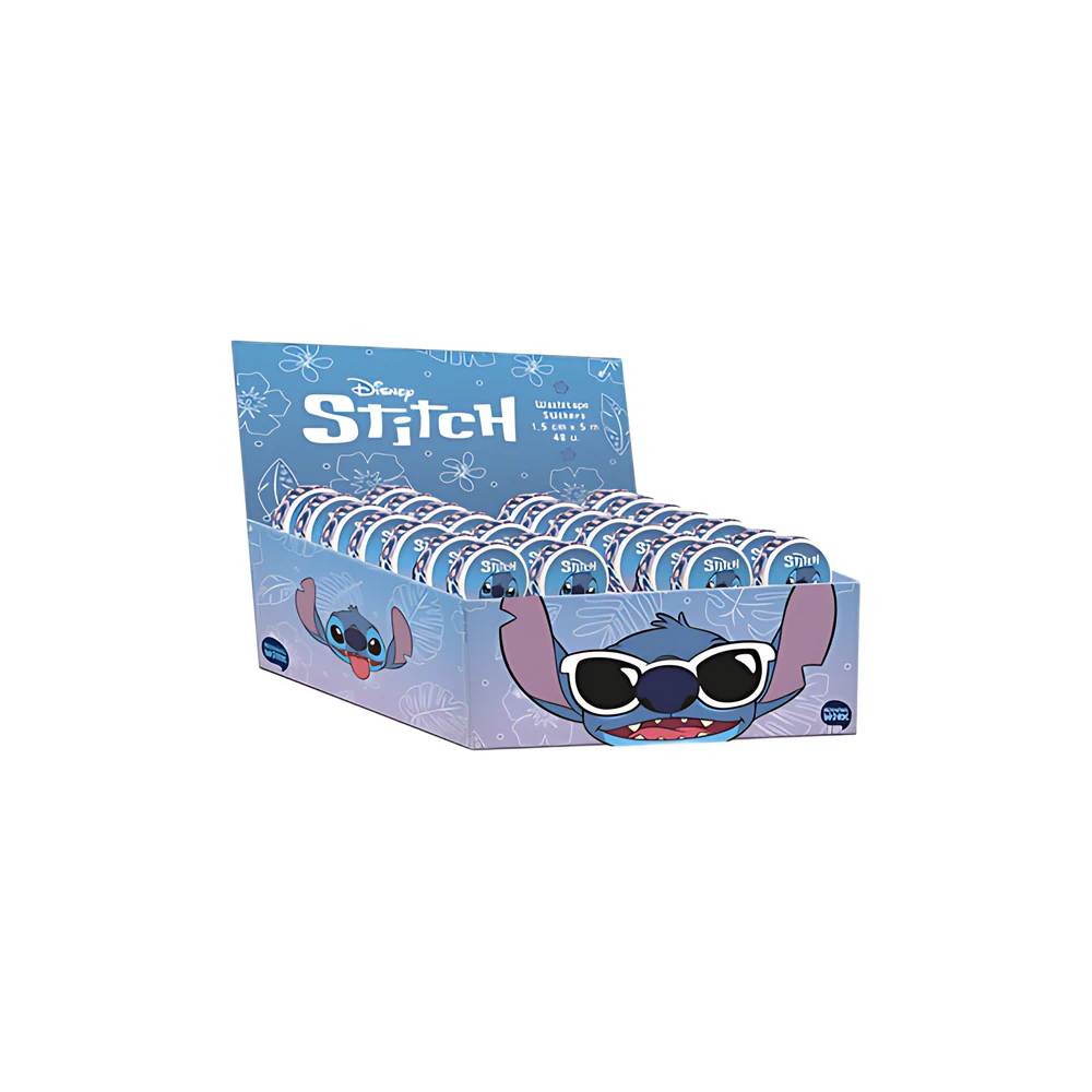 WASHI TAPE MOOVING MAW STITCH STICKERS REDONDOS (2442110106)