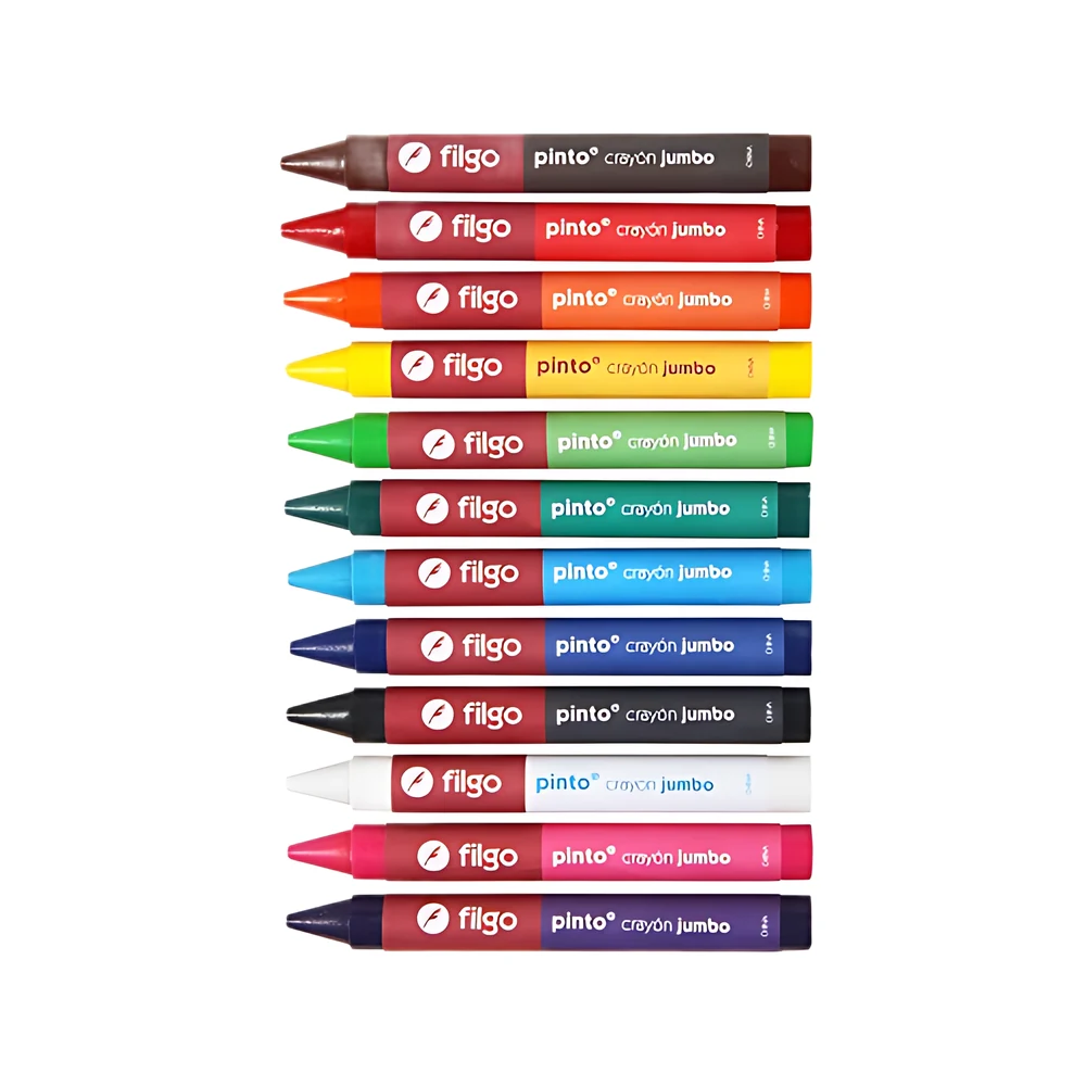 CRAYON DE CERA FILGO PINTO JUMBO X12U. (WXCJ-E12-SUR)