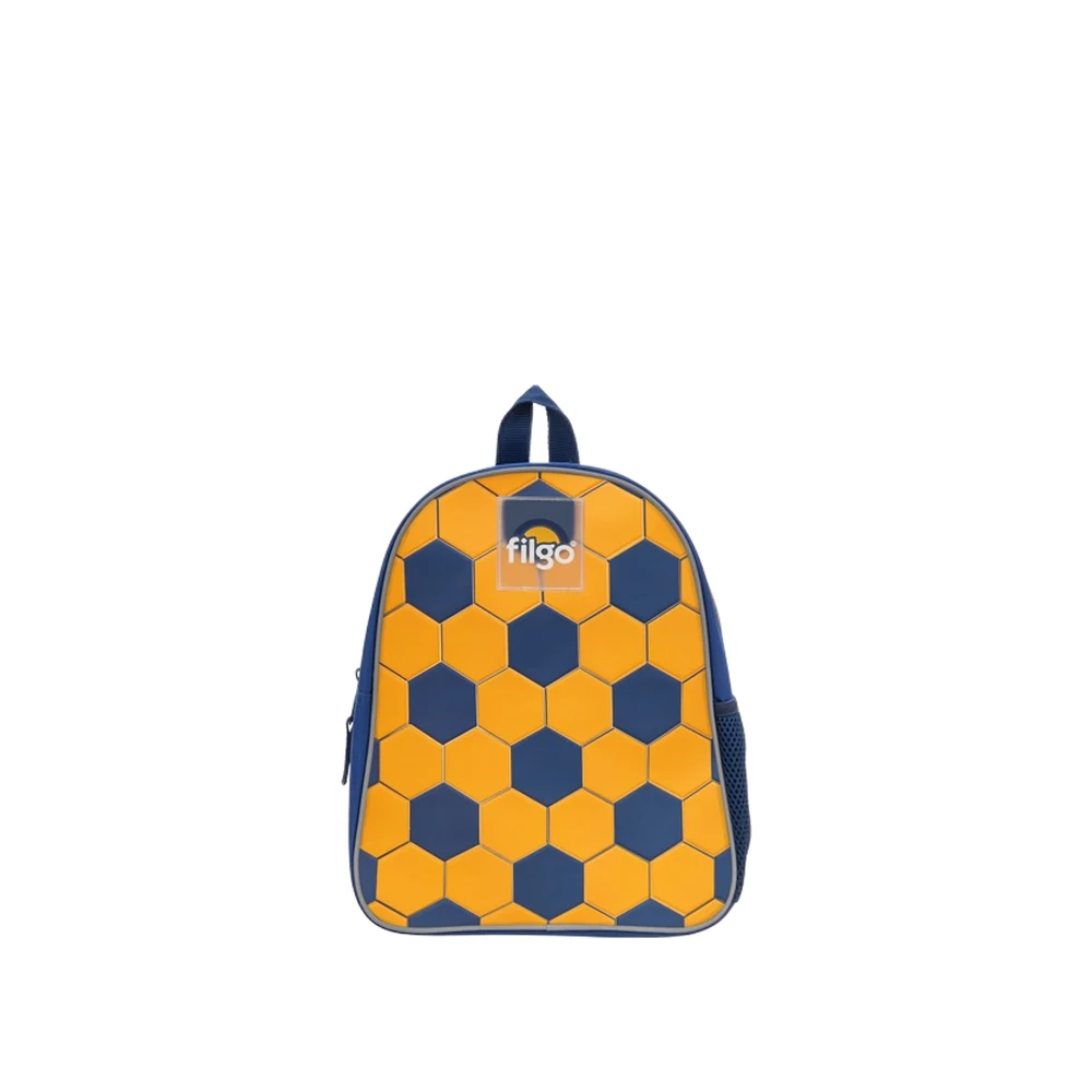 MOCHILA FILGO STARPAK MINI 12″ FUTBOL AZUL ESPALDA (MO26-STMN-003)