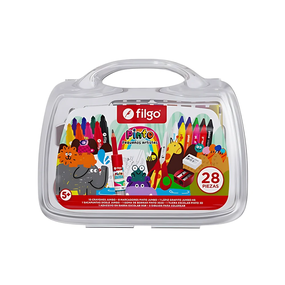 VALIJA FILGO PINTO PEQUEÑOS ARTISTAS X28U (VALPINTO-EP-002)
