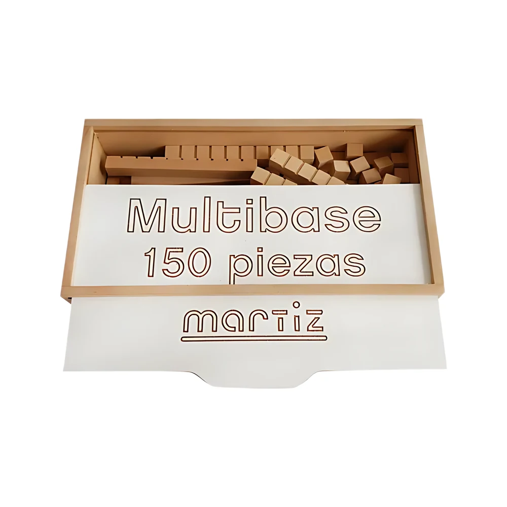 MULTIBASE DE MADERA MARTIZ 150 PIEZAS (MTB070)