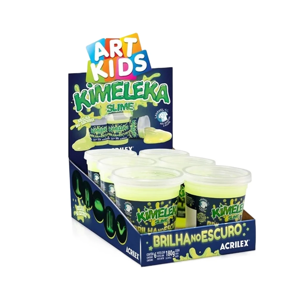 SLIME ACRILEX KIMELEKA GLOW IN THE DARK