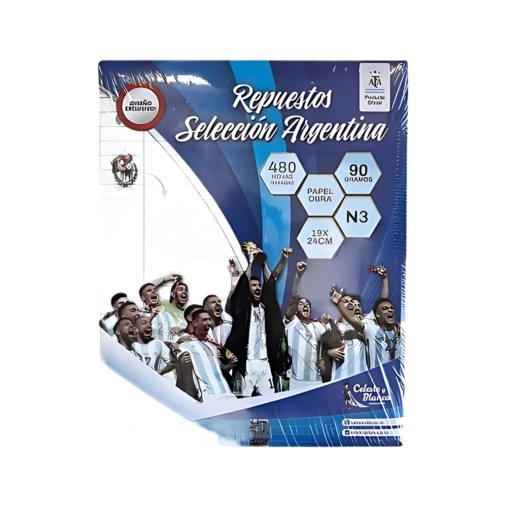 REPUESTO SELECCION ARGENTINA X480H RAYADO.