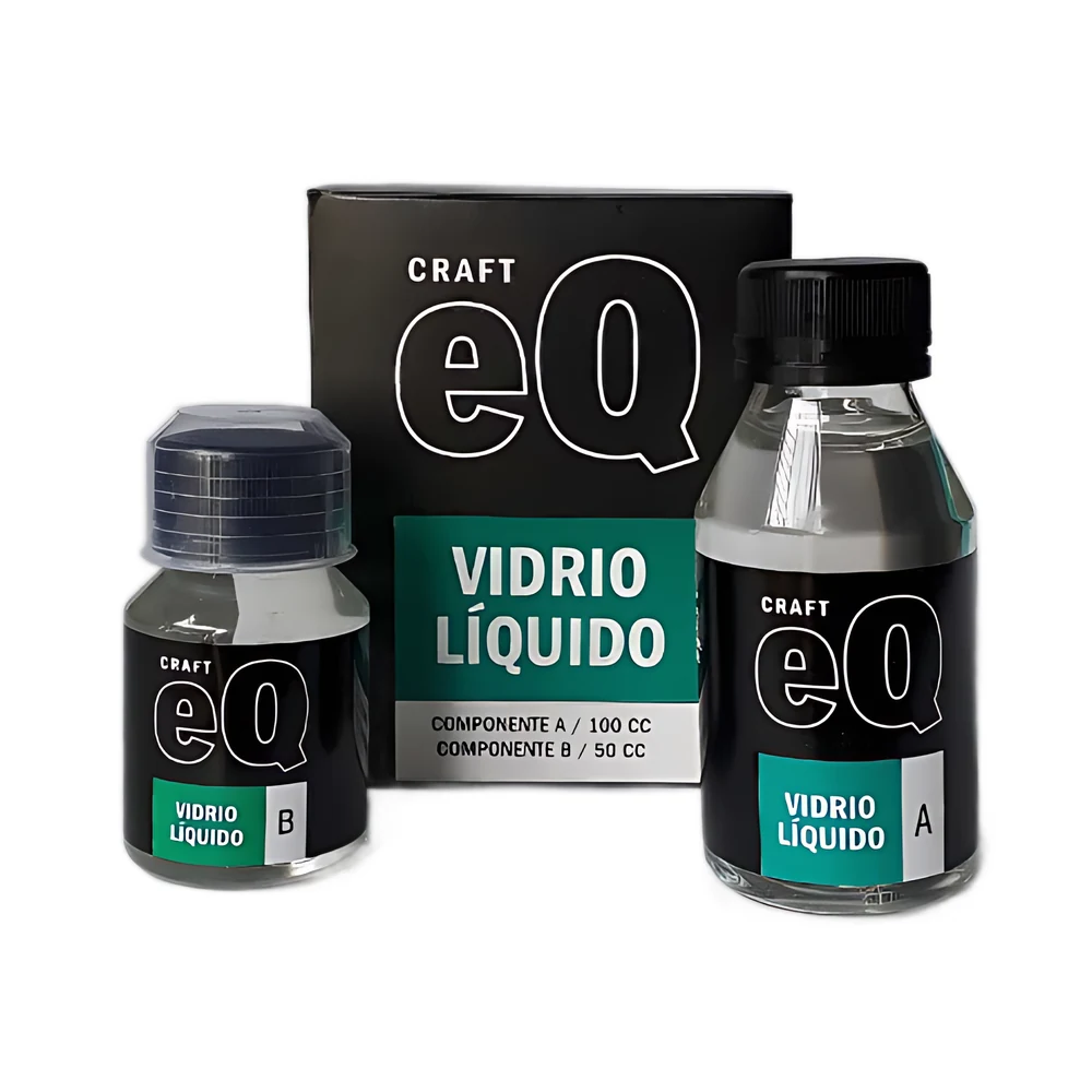 VIDRIO LIQUIDO EQ ARTE 2 COMPONENTES 150CC