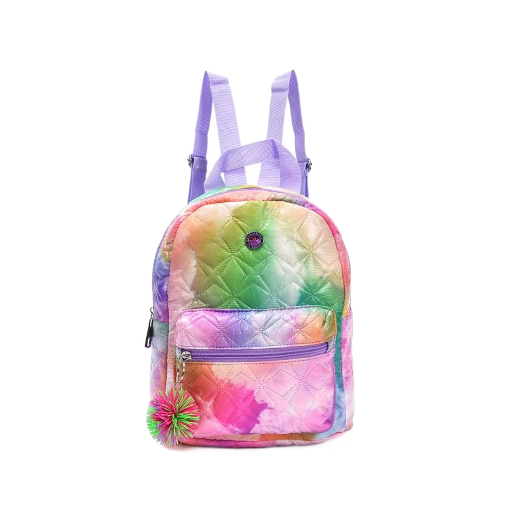 MOCHILA MODAX SWIRL CANDY C/LLAVERO POMPON ELASTICO (31500)