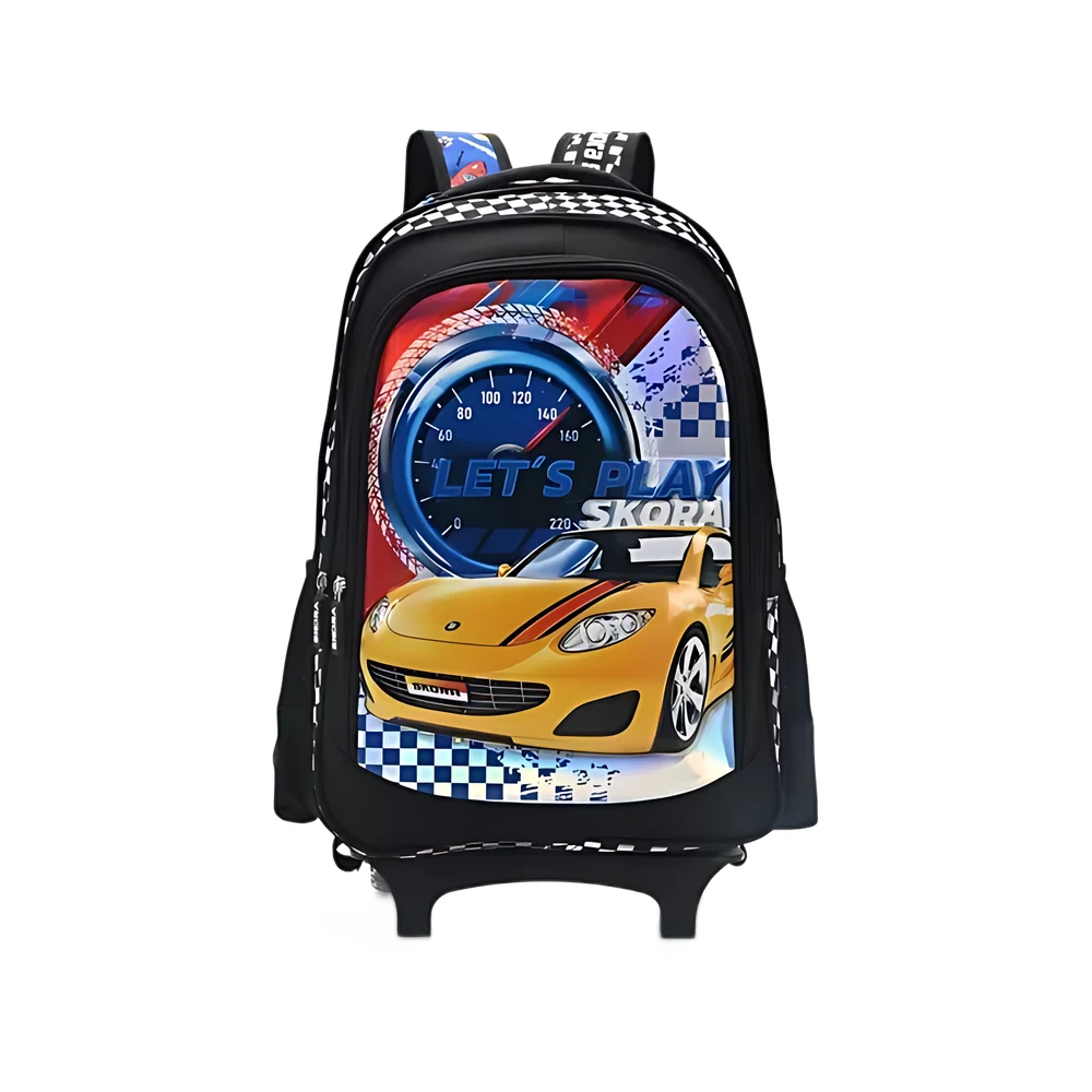 MOCHILA MODAX TERMOFORMADA PLAY SPEED C/CARRO 18″ (35412)