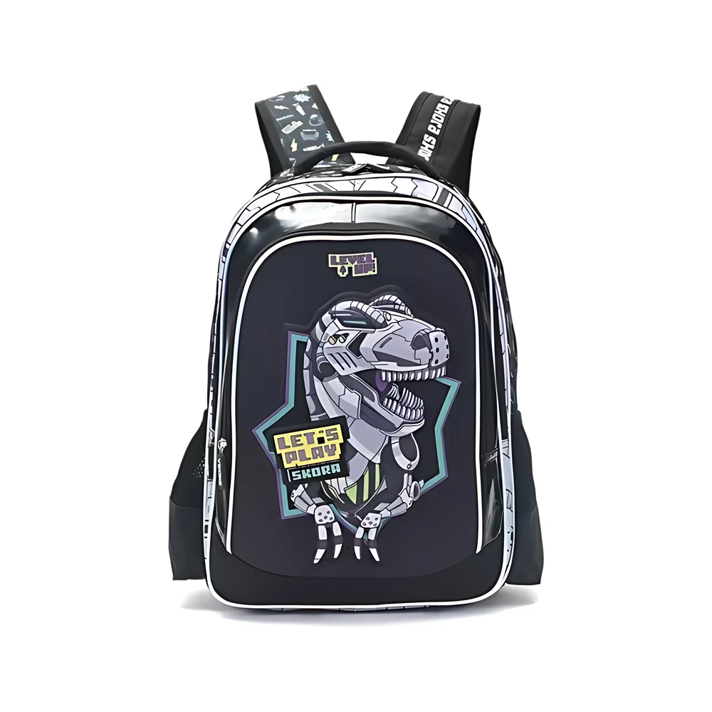 MOCHILA MODAX LETS PLAY DINO TRUKS ESPALDA 18″ (35390/94)