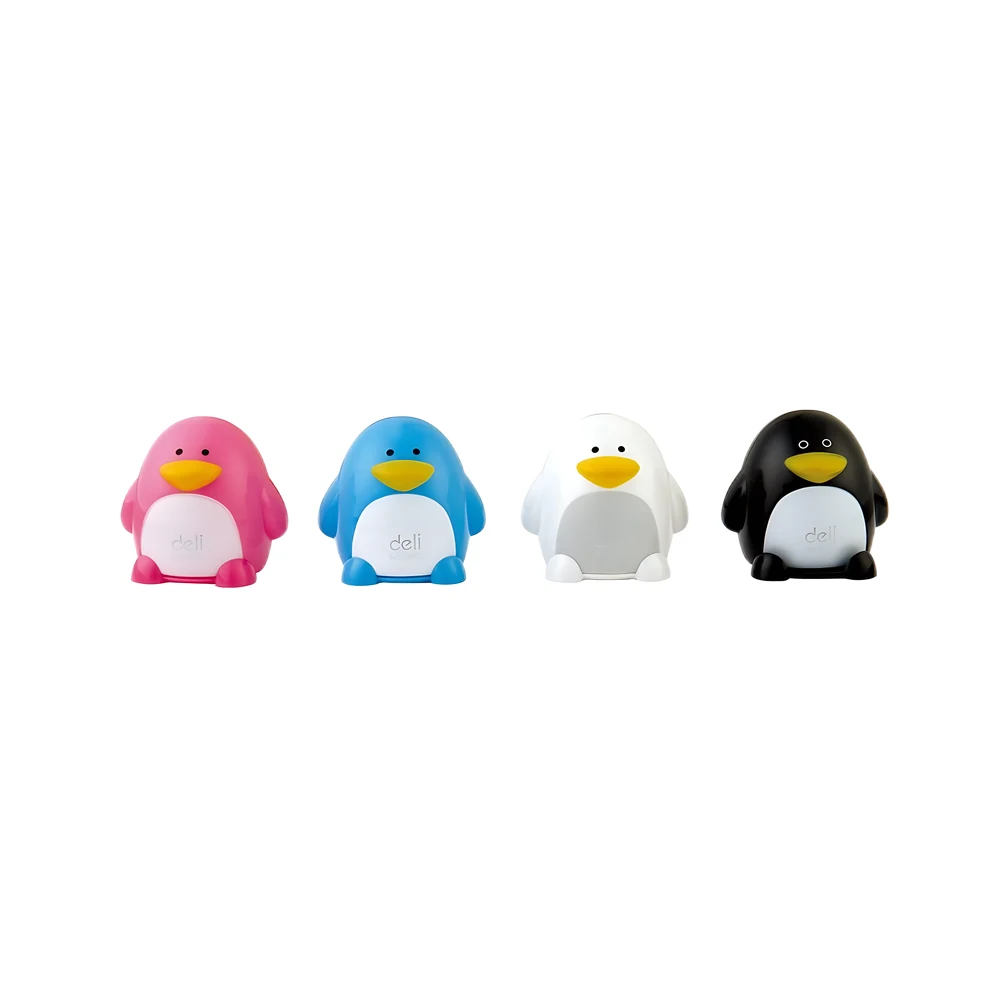 SACAPUNTA PLASTICO DELI 2 MEDIDAS PINGÜINO (E0563)