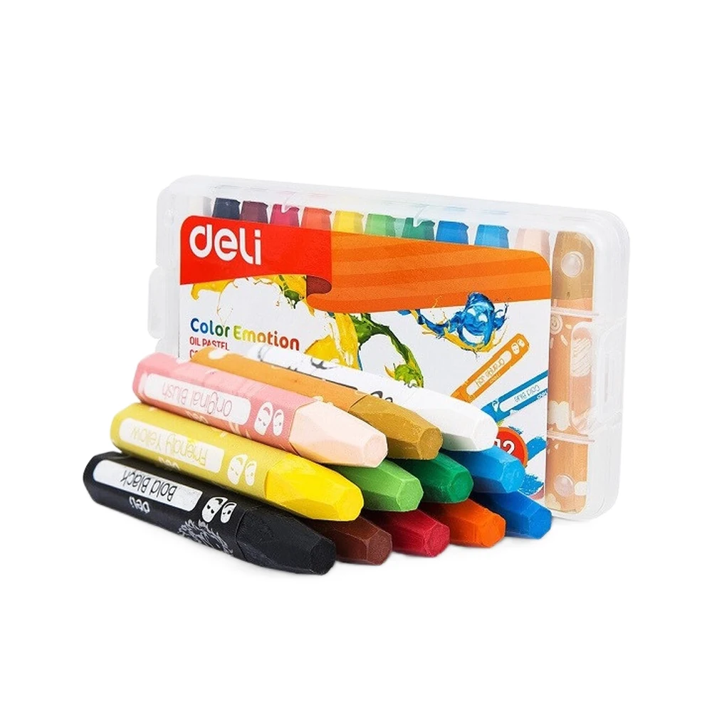VALIJA DELI CRAYONES OIL PASTEL X18U (C20114)
