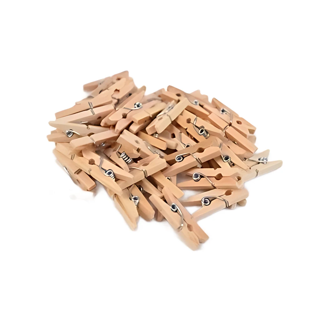 BROCHES IBICO DE MADERA 25MM X 50 PCS (655992)