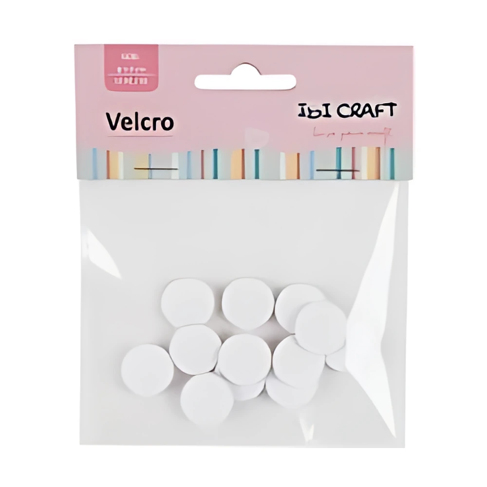 VELCRO IBI CRAFT AUTOADHESIVO CIRCULOS X12U (659600)