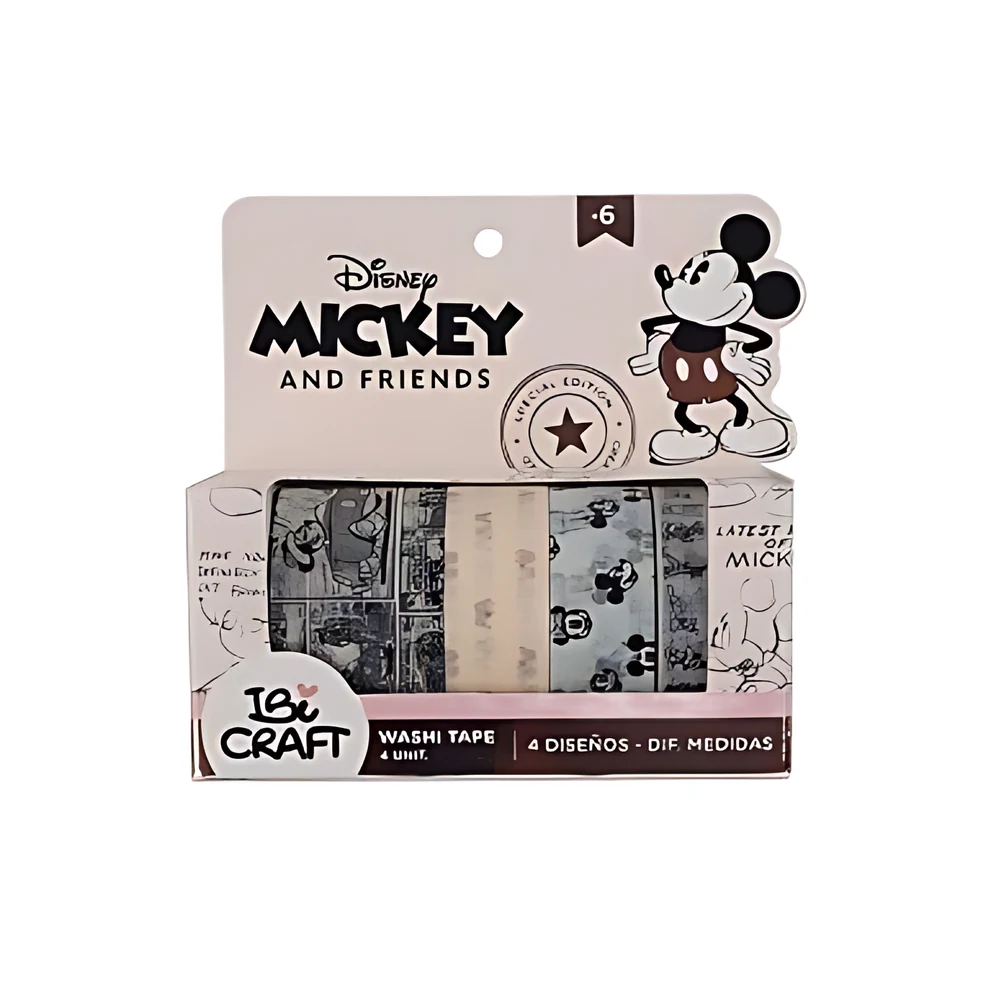 WASHI TAPE IBI CRAFT MICKEY Y FRIENDS (055768)