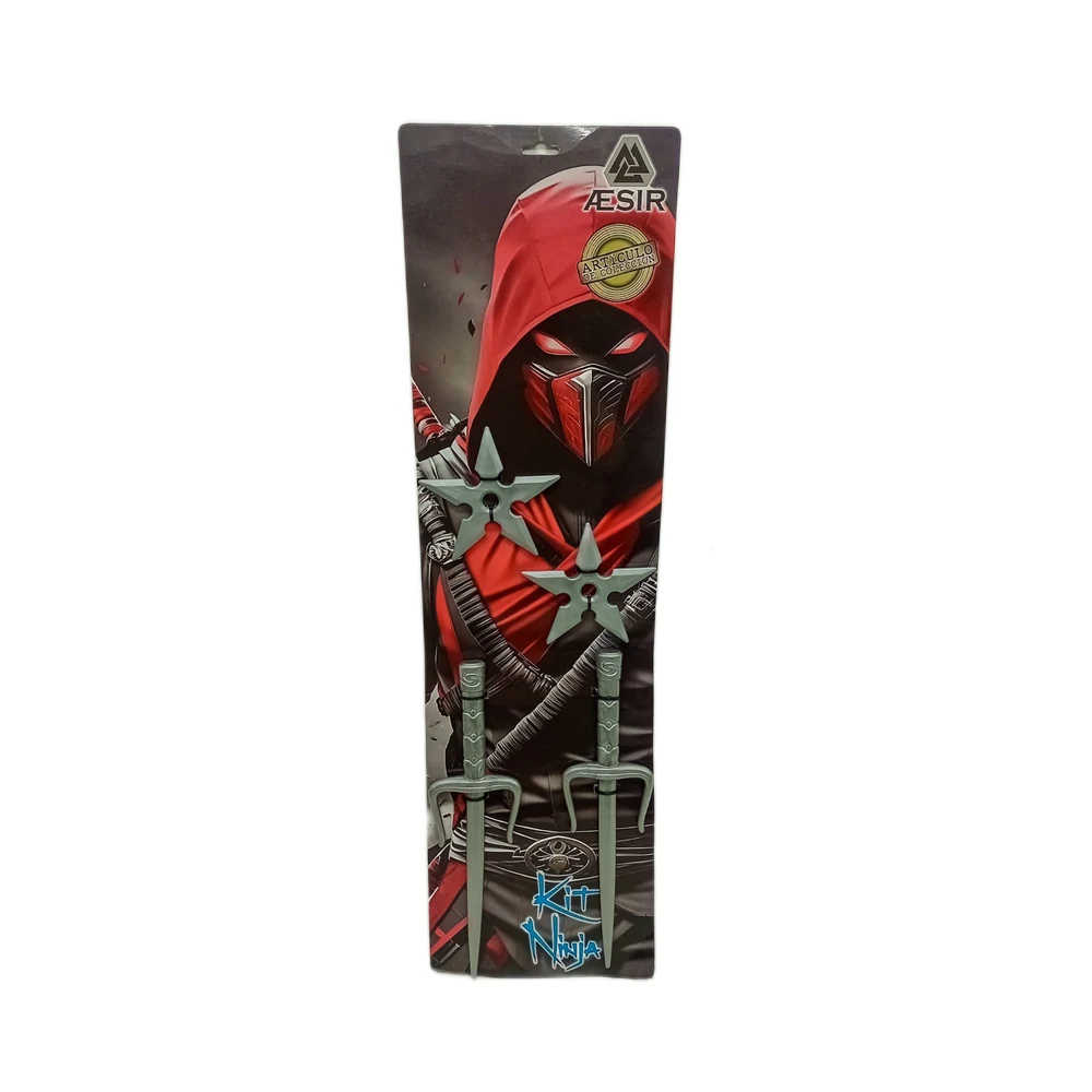 KIT NINJA AESIR (2 DAGAS SAIS + 2 ESTRELLITAS)