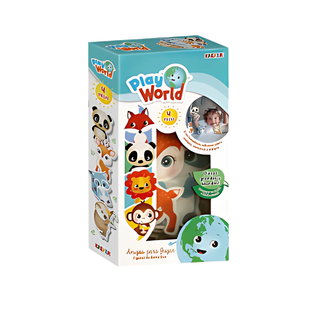 FIGURAS P/JUGAR EN EL AGUA DE GOMA EVA «AMIGOS PARA JUGAR» KREKER (1041)
