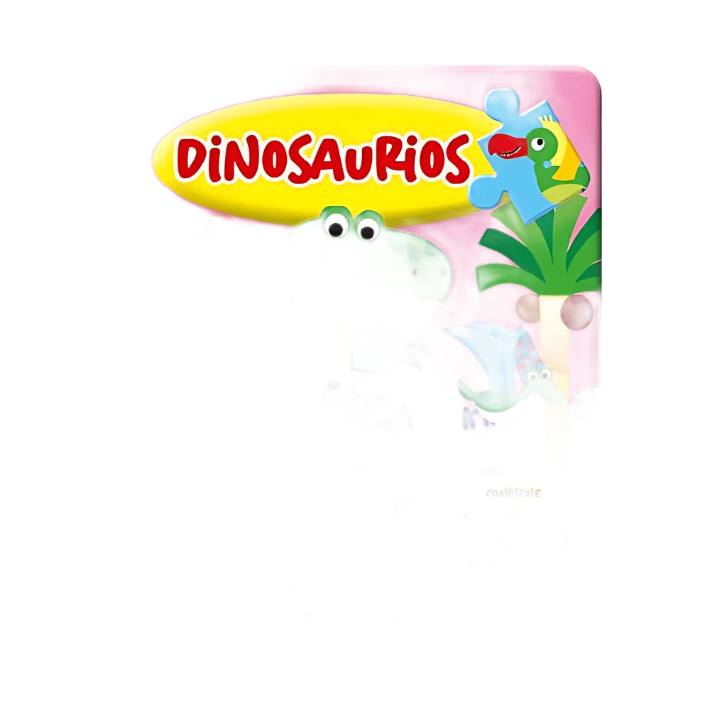 LIBRO COLECCIÓN CUENTO ROMPECABEZAS 6 PIEZAS - DINOSAURIOS EDICIONES INFANTIL (486-2)