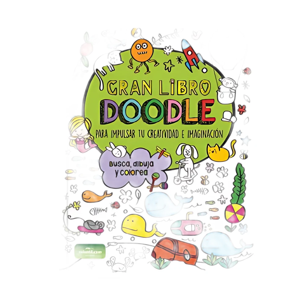 LIBRO COLECCIÓN GRAN LIBRO DOODLE - VERDE EDICIONES INFANTIL (688-6)