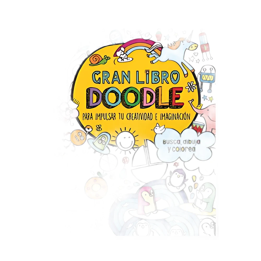 LIBRO COLECCIÓN GRAN LIBRO DOODLE - AMARILLO EDICIONES INFANTIL (691-6)