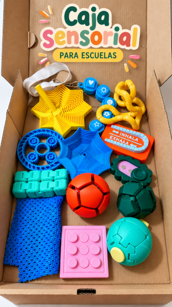 CAJA SENSORIAL PARA ESCUELAS